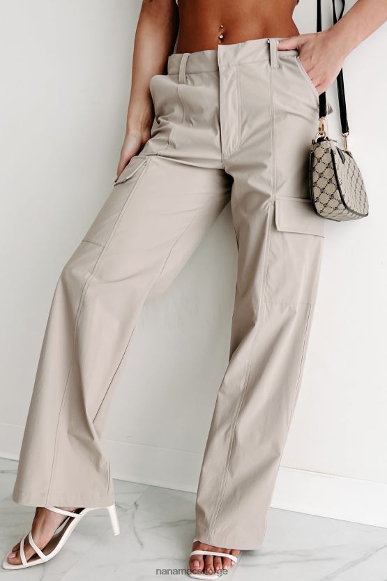 tan NanaMacs på utkikk cargo bukser 402NJ03085