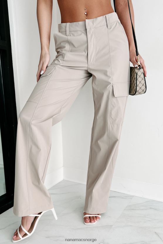tan NanaMacs på utkikk cargo bukser 402NJ03085