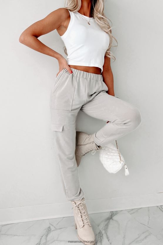 taupe/grå NanaMacs holde det lavmælte joggere 402NJ03081