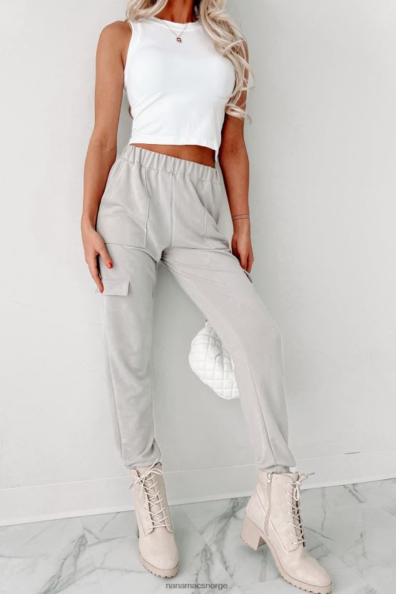 taupe/grå NanaMacs holde det lavmælte joggere 402NJ03081