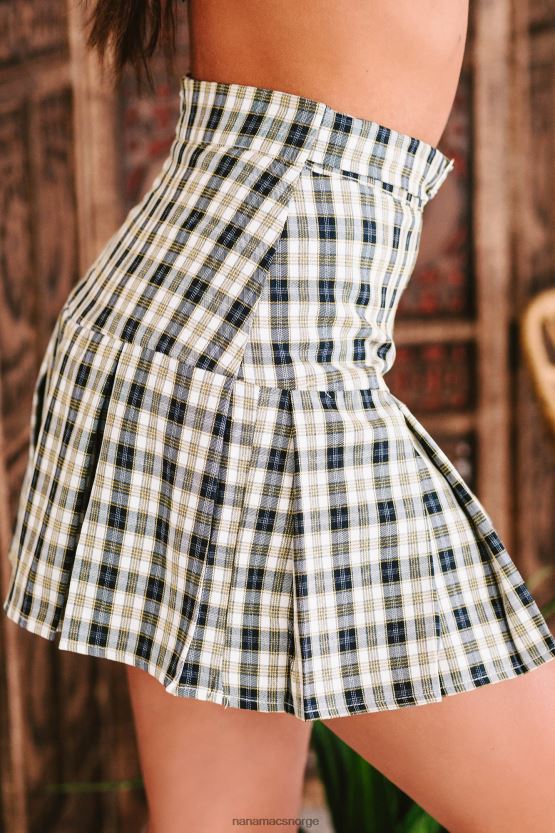 marinen NanaMacs klasse i økt plissert rutete minikort 402NJ03335