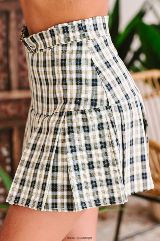 marinen NanaMacs klasse i økt plissert rutete minikort 402NJ03335