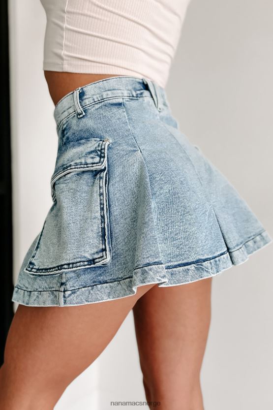 lett stein NanaMacs min beste feil denim cargo skjørt 402NJ03185