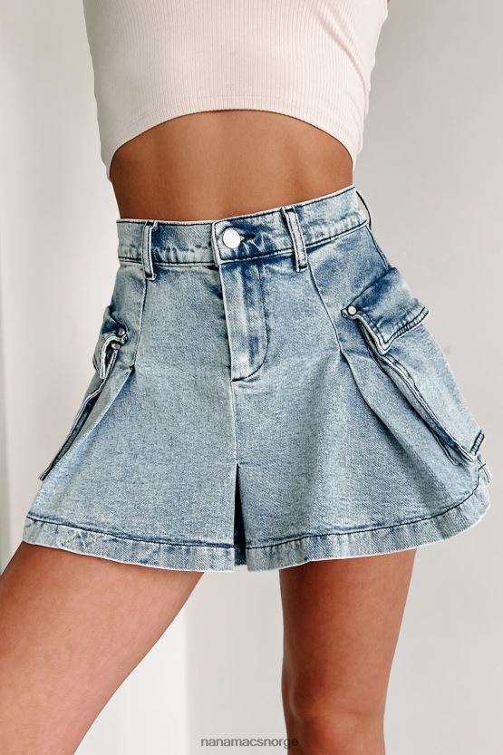 lett stein NanaMacs min beste feil denim cargo skjørt 402NJ03185