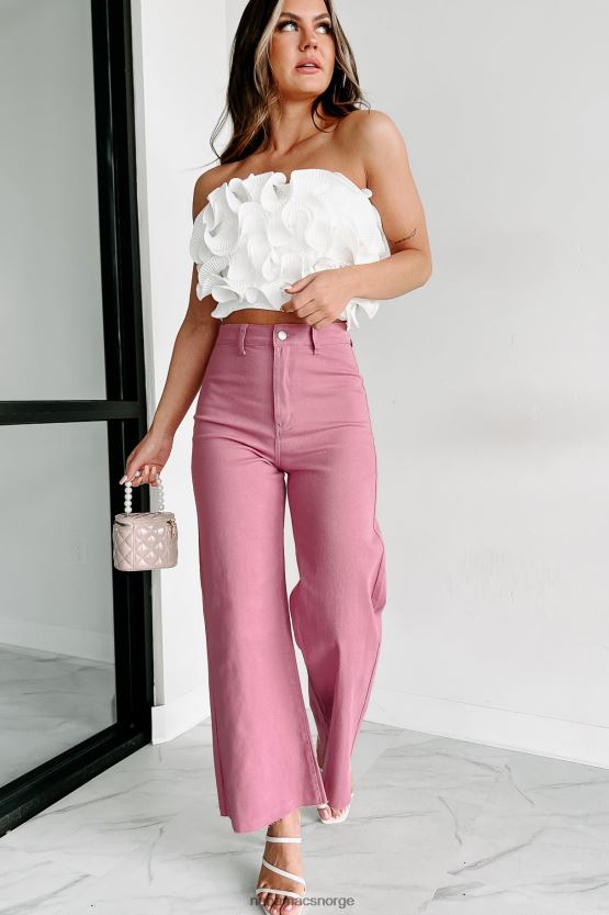 Villrose NanaMacs i henhold til planen høye jeans med brede ben 402NJ03380