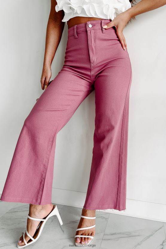 Villrose NanaMacs i henhold til planen høye jeans med brede ben 402NJ03380