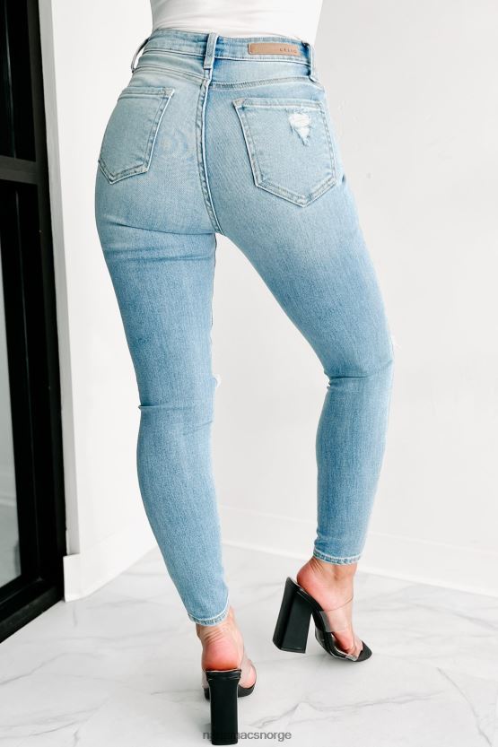 lett denim NanaMacs si det høyere høy stige distressed cello skinny jeans 402NJ03413
