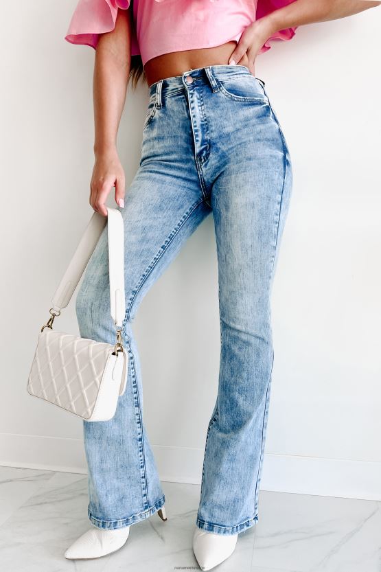 lett stein NanaMacs charlene livlige jeans med høy midje 402NJ03408