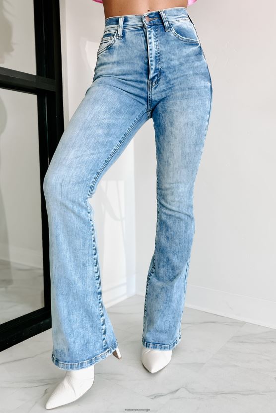 lett stein NanaMacs charlene livlige jeans med høy midje 402NJ03408