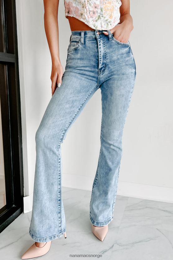 lett stein NanaMacs charlene livlige jeans med høy midje 402NJ03408