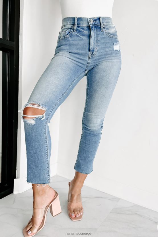 lys NanaMacs bare venner eunina high rise cropped bootcut jeans 402NJ03418