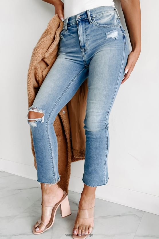 lys NanaMacs bare venner eunina high rise cropped bootcut jeans 402NJ03418