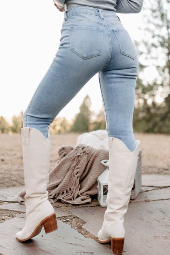 lys NanaMacs gjennom gjennom høye kancan-jeans 402NJ03433