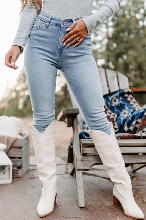 lys NanaMacs gjennom gjennom høye kancan-jeans 402NJ03433