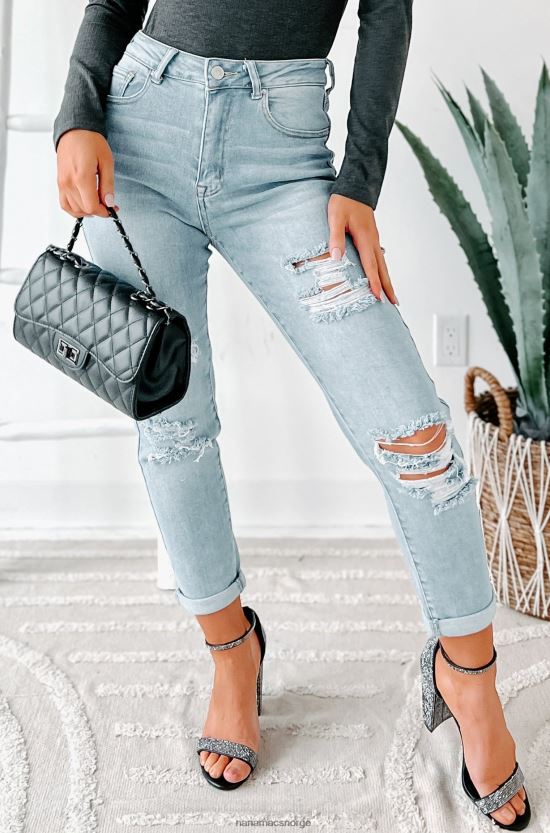lys NanaMacs mavis high rise distressed mom jeans 402NJ03479
