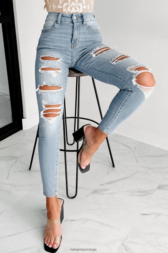 lys NanaMacs mila high rise distressed skinny jeans 402NJ03467