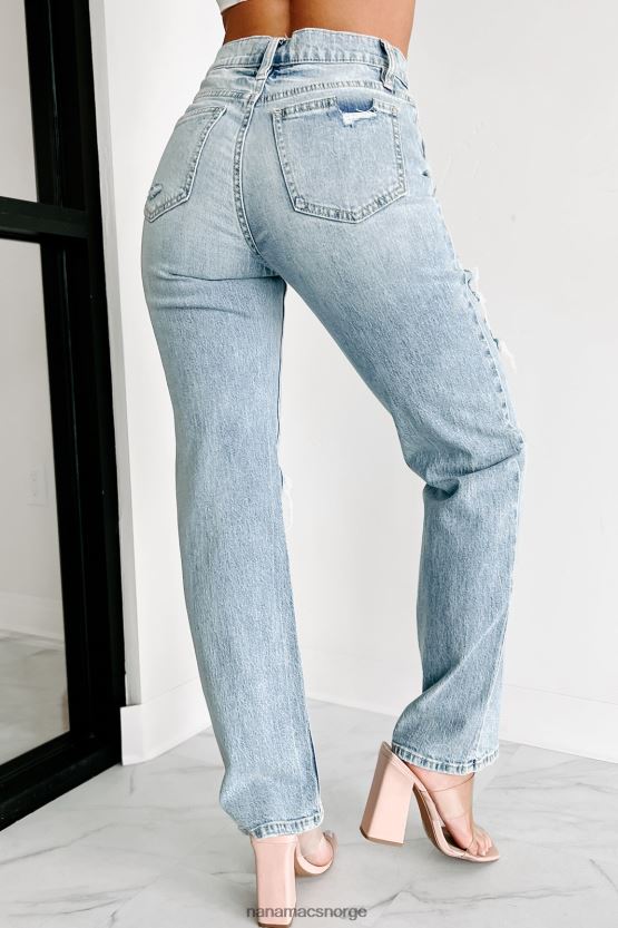 lys NanaMacs psycho eunina high rise distressed dad jeans 402NJ03417