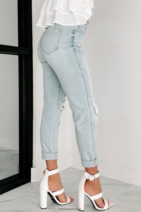 lys NanaMacs tirsdagens hjertesorg høyhus distressed eunina boyfriend jeans 402NJ03403