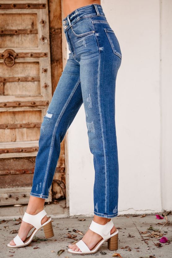 mørk NanaMacs nattehimmel kancan distressed skinny jeans 402NJ03482