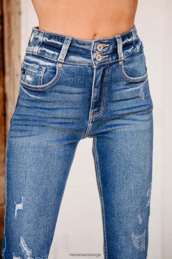 mørk NanaMacs nattehimmel kancan distressed skinny jeans 402NJ03482