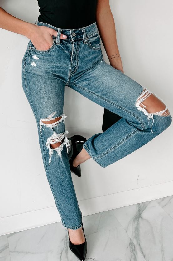 medium NanaMacs chamberlin high rise distressed eunina dad jeans 402NJ03422