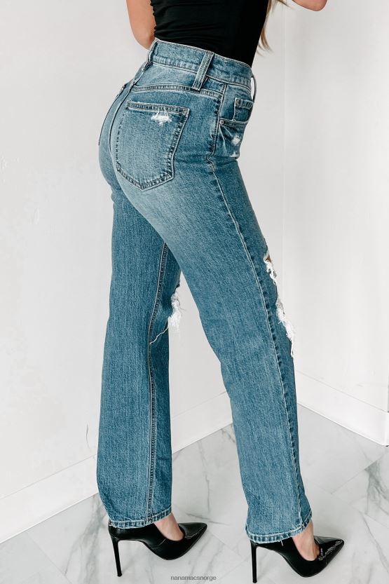 medium NanaMacs chamberlin high rise distressed eunina dad jeans 402NJ03422