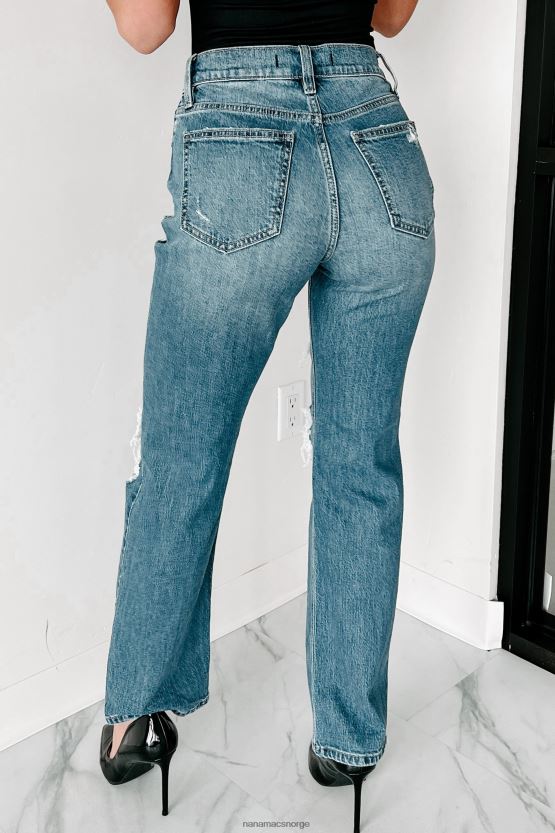 medium NanaMacs chamberlin high rise distressed eunina dad jeans 402NJ03422