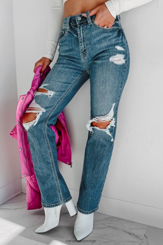 medium NanaMacs chamberlin high rise distressed eunina dad jeans 402NJ03422