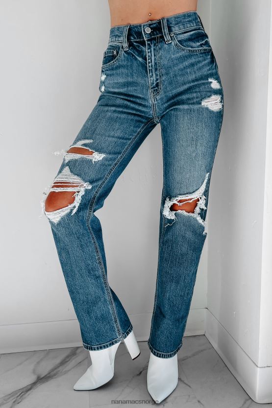 medium NanaMacs chamberlin high rise distressed eunina dad jeans 402NJ03422