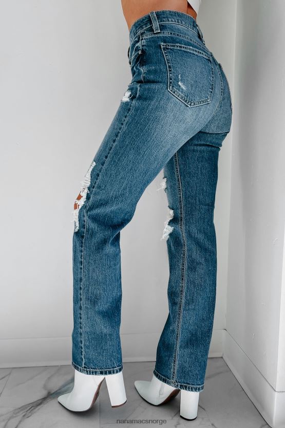 medium NanaMacs chamberlin high rise distressed eunina dad jeans 402NJ03422
