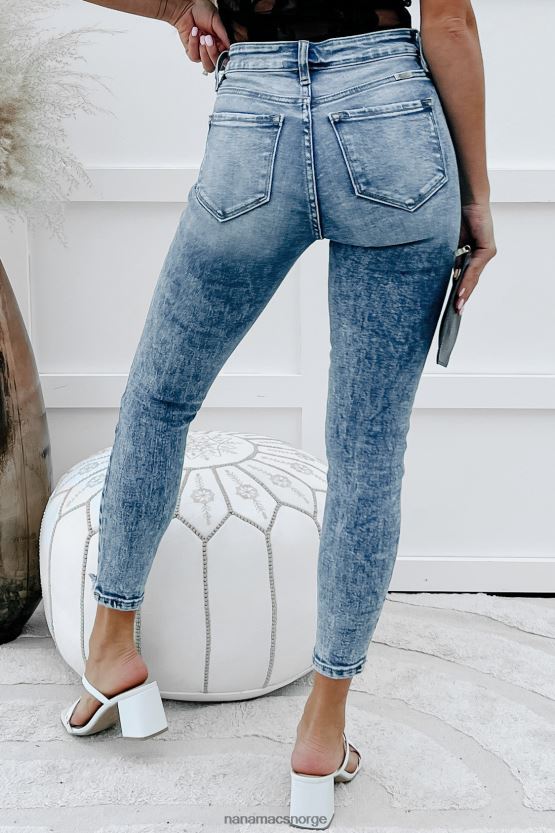 medium NanaMacs går videre høye kancan distressed jeans 402NJ03434