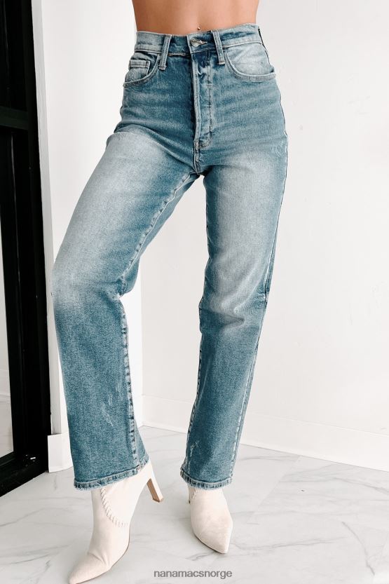 medium NanaMacs keaton high rise cello lett distressed mom jeans 402NJ03472