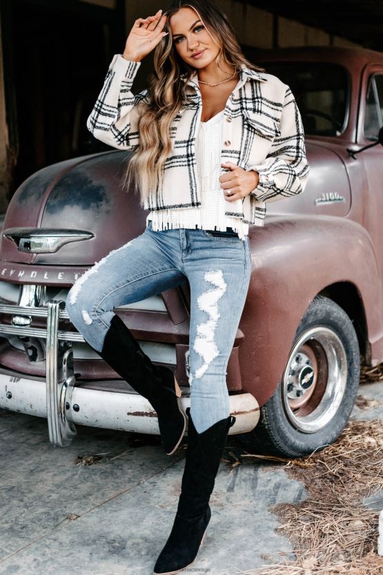 medium NanaMacs nolen dobbelknapper distressed skinny ymi jeans 402NJ03506