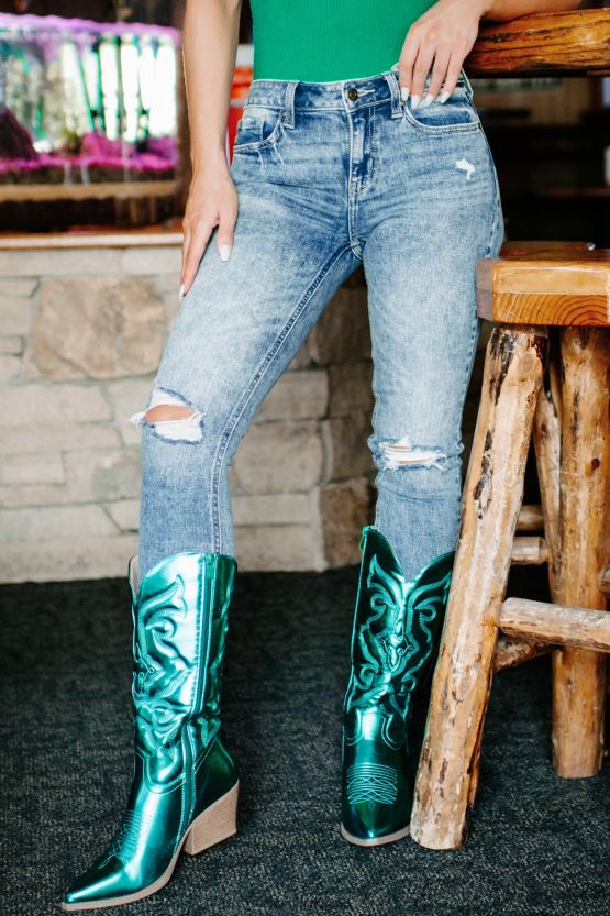 medium NanaMacs strengt casual mid-rise distressed eunina skinny jeans 402NJ03492