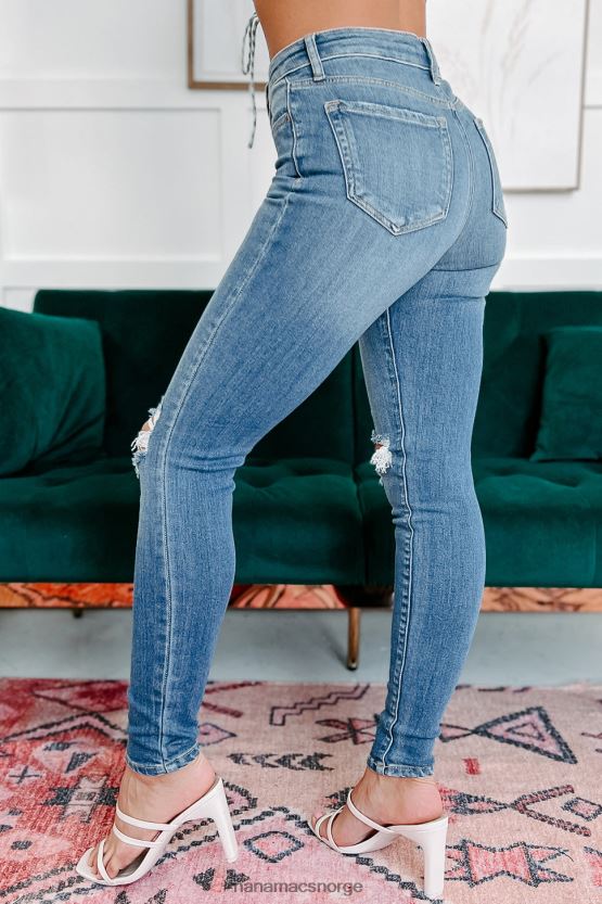 medium denim NanaMacs rasle buret høye cello skinny jeans 402NJ03400