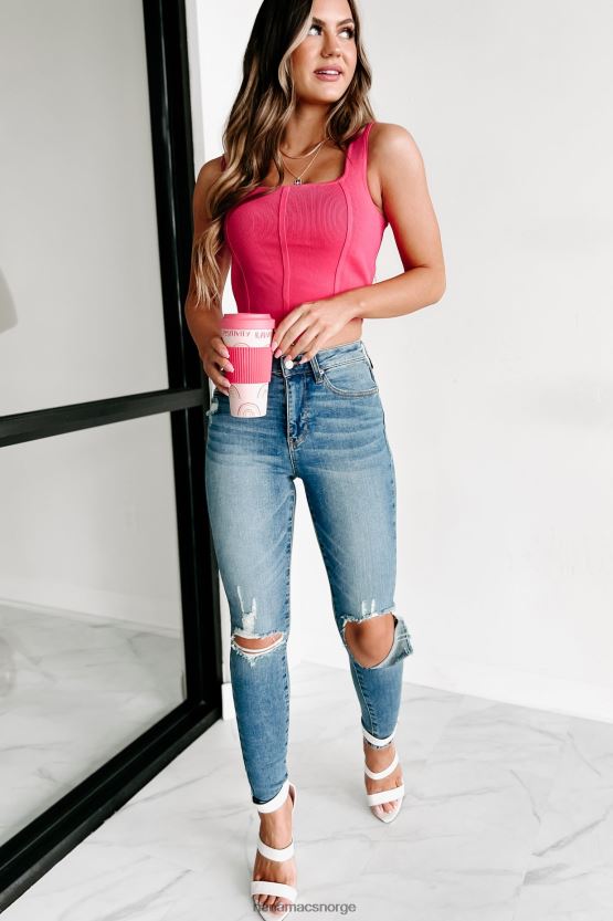 middels lys NanaMacs rochester dreams mid rise spesielle en skinny jeans 402NJ03498