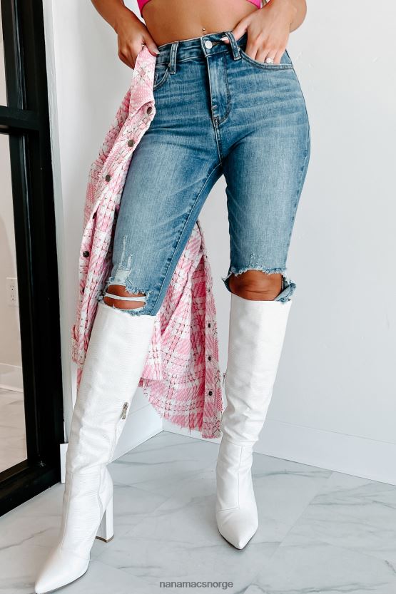 middels lys NanaMacs rochester dreams mid rise spesielle en skinny jeans 402NJ03498