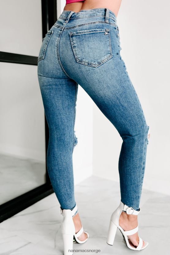 middels lys NanaMacs rochester dreams mid rise spesielle en skinny jeans 402NJ03498