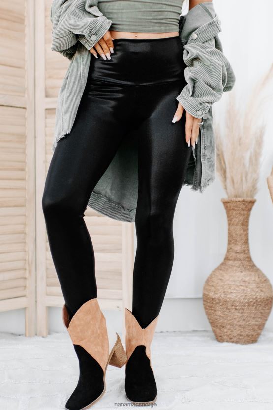 flytende glans NanaMacs thanx signaturleggings i imitert skinn 402NJ03356