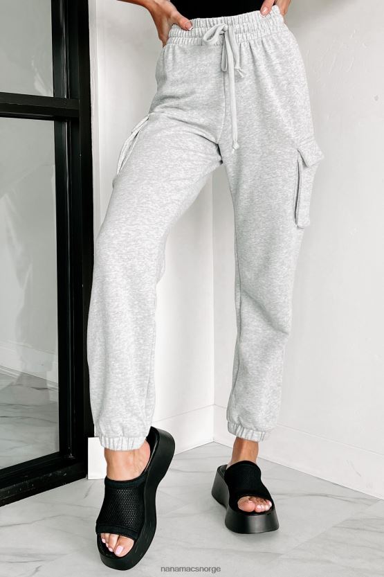 gråmelert NanaMacs holde den tilbakelente joggere med lastlomme 402NJ03343