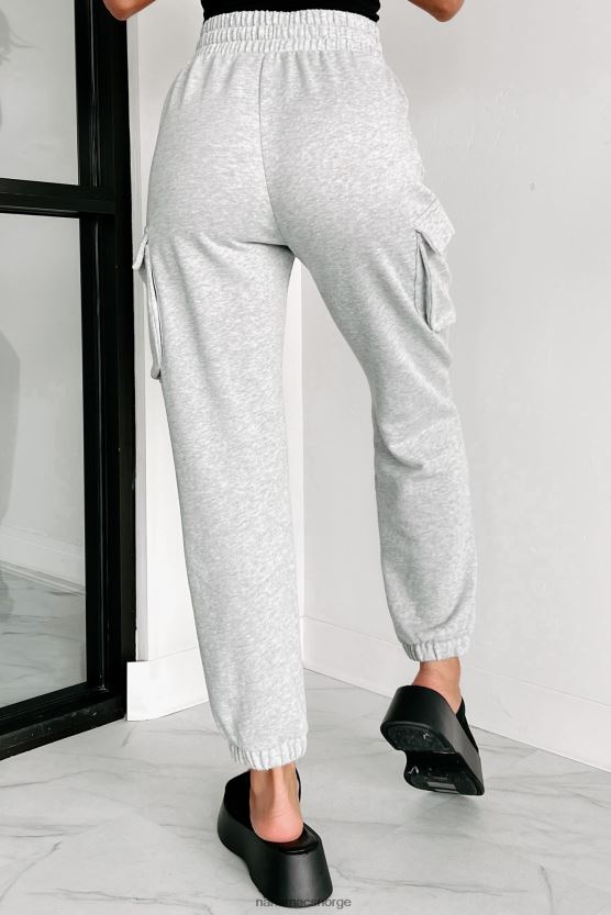 gråmelert NanaMacs holde den tilbakelente joggere med lastlomme 402NJ03343