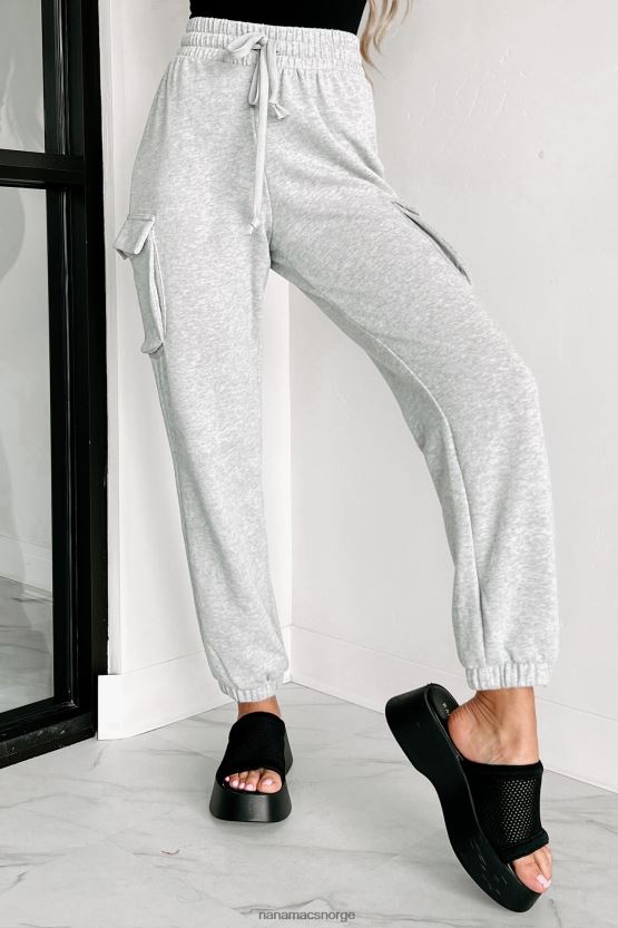 gråmelert NanaMacs holde den tilbakelente joggere med lastlomme 402NJ03343