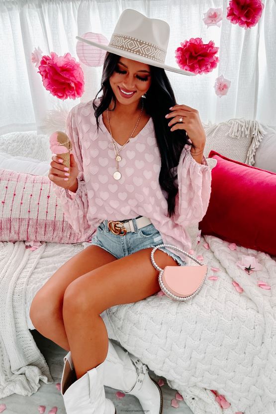 lys NanaMacs bare lov meg denne fortvilede høye sneak peek-shortsen 402NJ02972