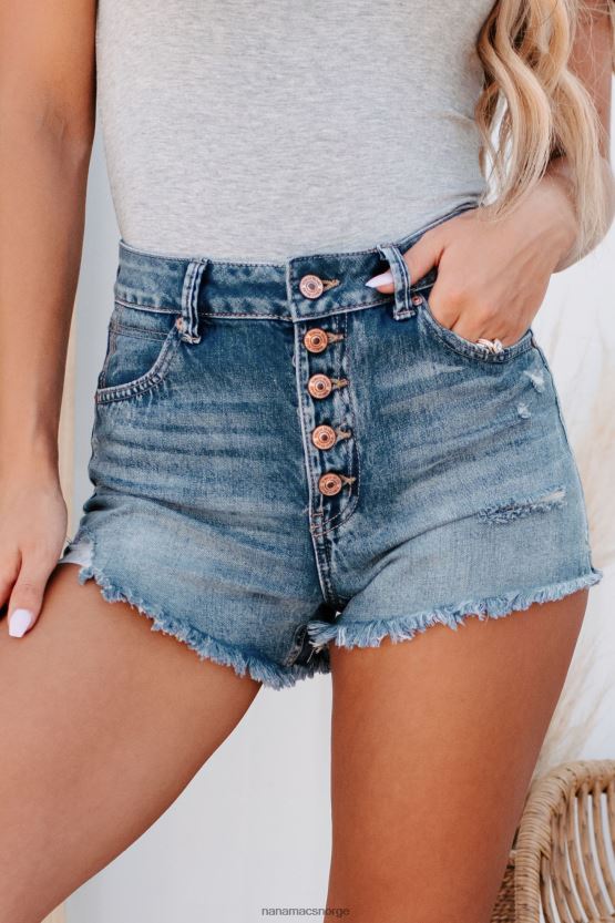 medium NanaMacs waylin high rise distressed jean rewash shorts 402NJ02852