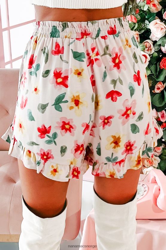 tåkete rose NanaMacs blomster fra deg blomstershorts 402NJ02975