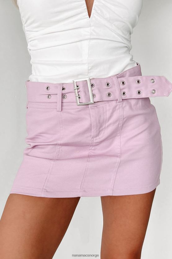 lavendel NanaMacs start festbeltet miniskjørt 402NJ03174