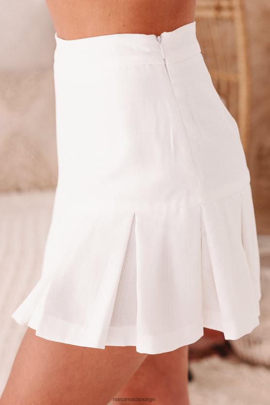 off white NanaMacs trend spotter plissert miniskjørt 402NJ03334