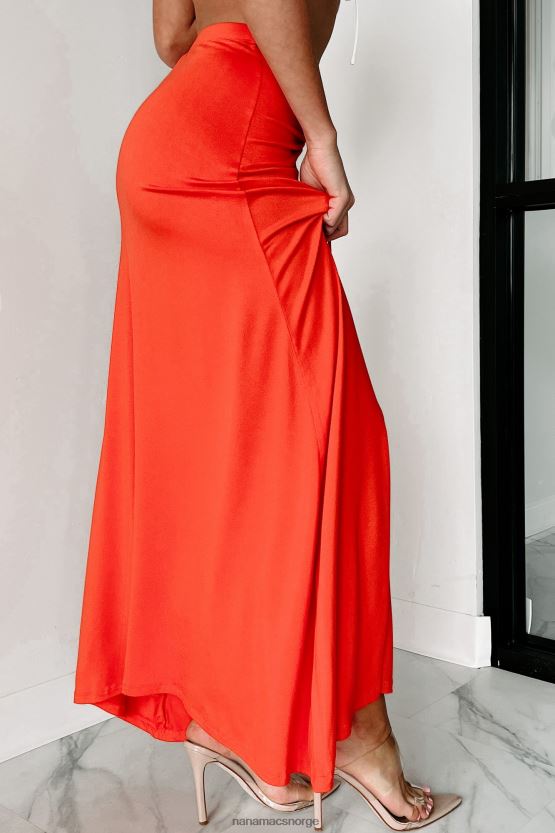 rød NanaMacs for mitt kjære maxi-skjørt foran 402NJ03260