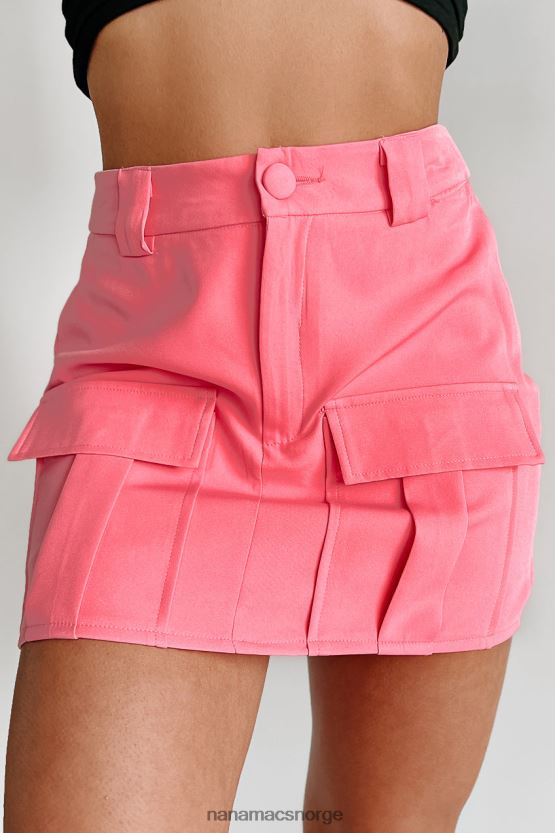 rosa NanaMacs bedre nå cargo lomme mini skjørt 402NJ03161