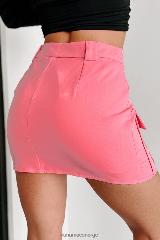 rosa NanaMacs bedre nå cargo lomme mini skjørt 402NJ03161